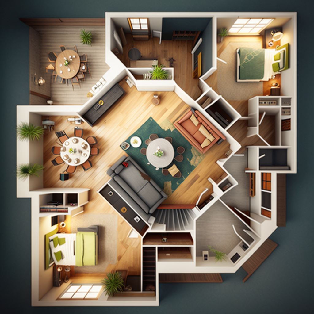 استخدام الذكاء الاصطناعي في التصميم الداخلي للمنازل