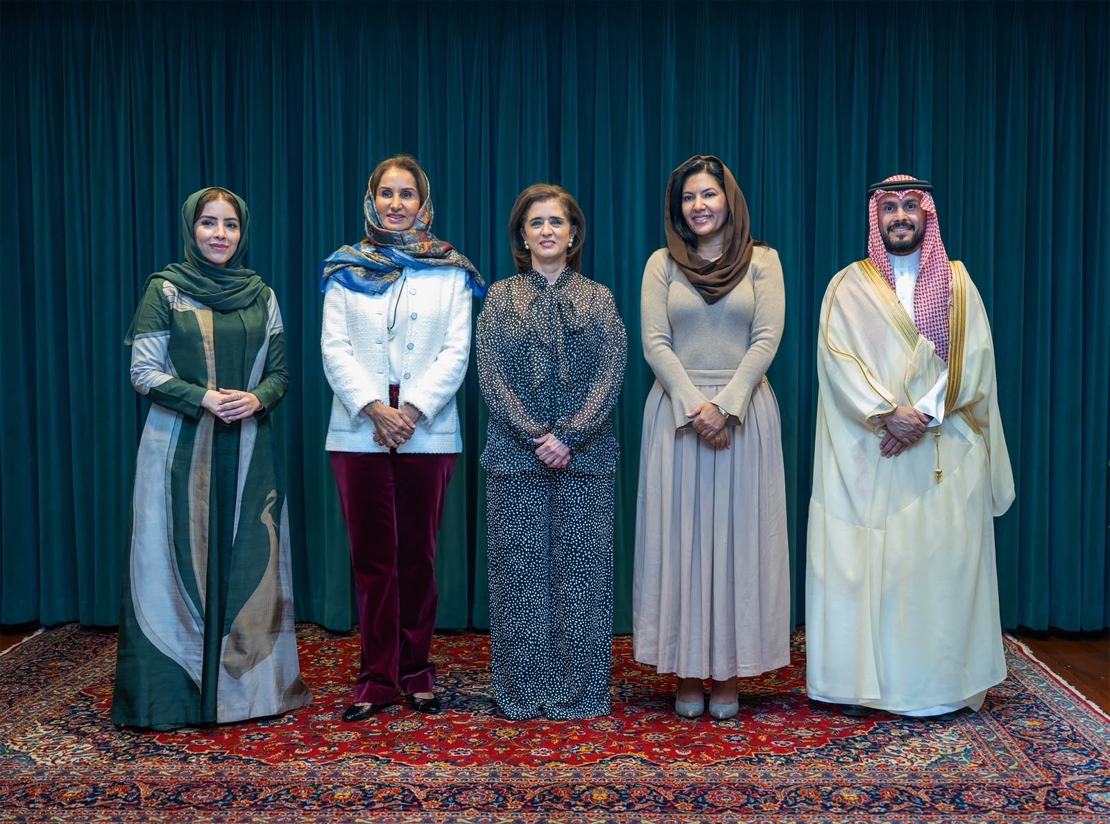استضافت الأميرة ريما بنت بندر حفل استقبال في السفارة لتكريم الدكتورة حنان بلخي