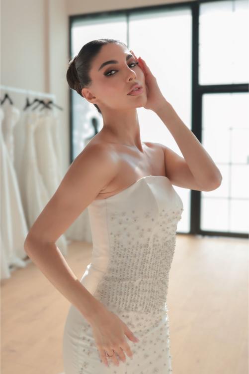 اطلالة عروس من الميك أب أرتست ندى ناصر