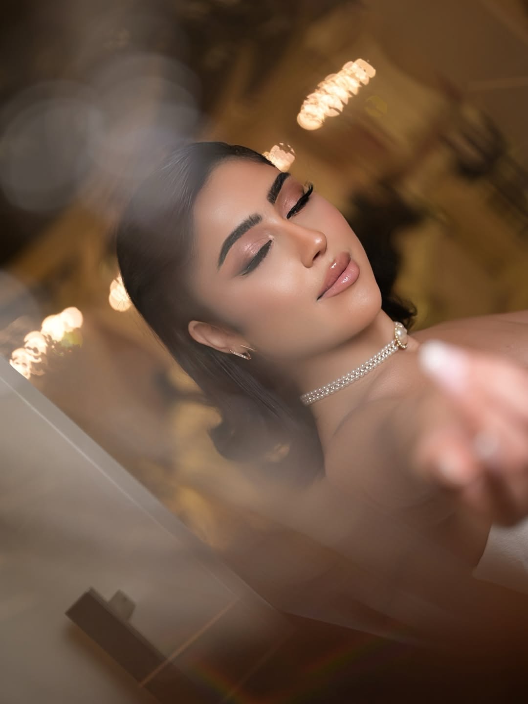 اطلالة عروس من خبيرة مكياج العرايس إيمان بركات