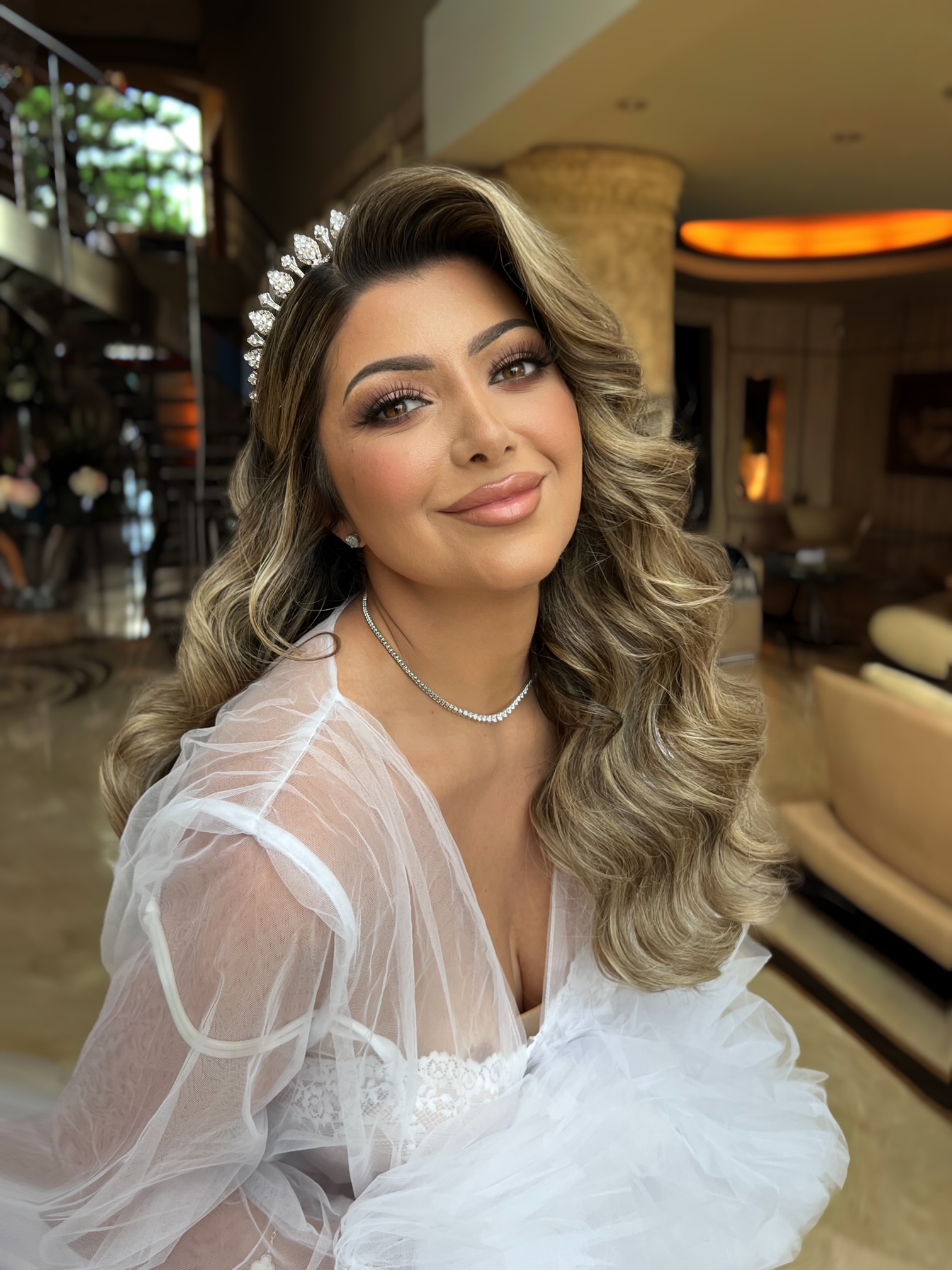 اكسسوار العروس بأنامل ماغي سمعان