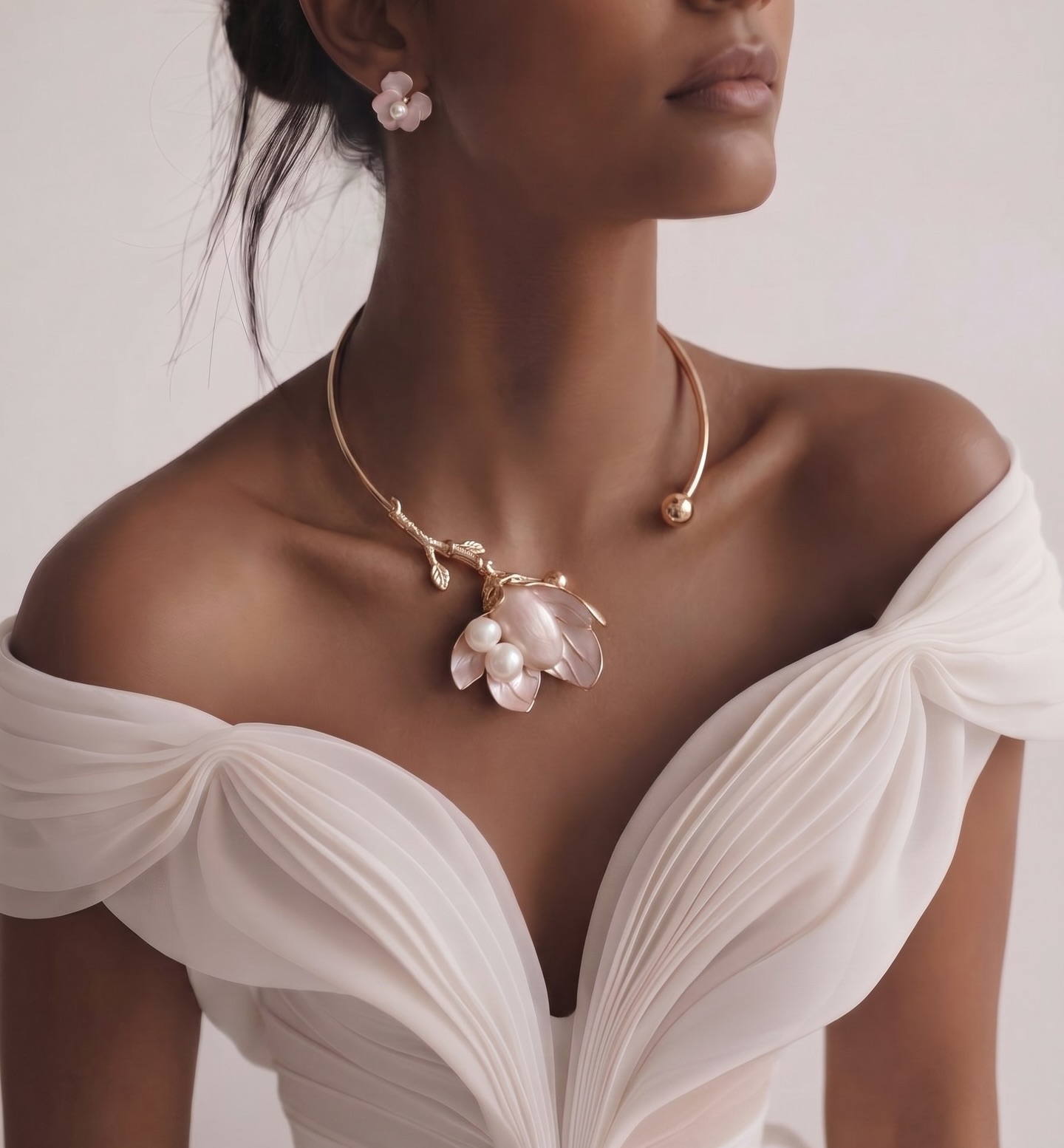 اكسسوارات اللؤلؤ- الصورة من صفحة  elegance_true@
