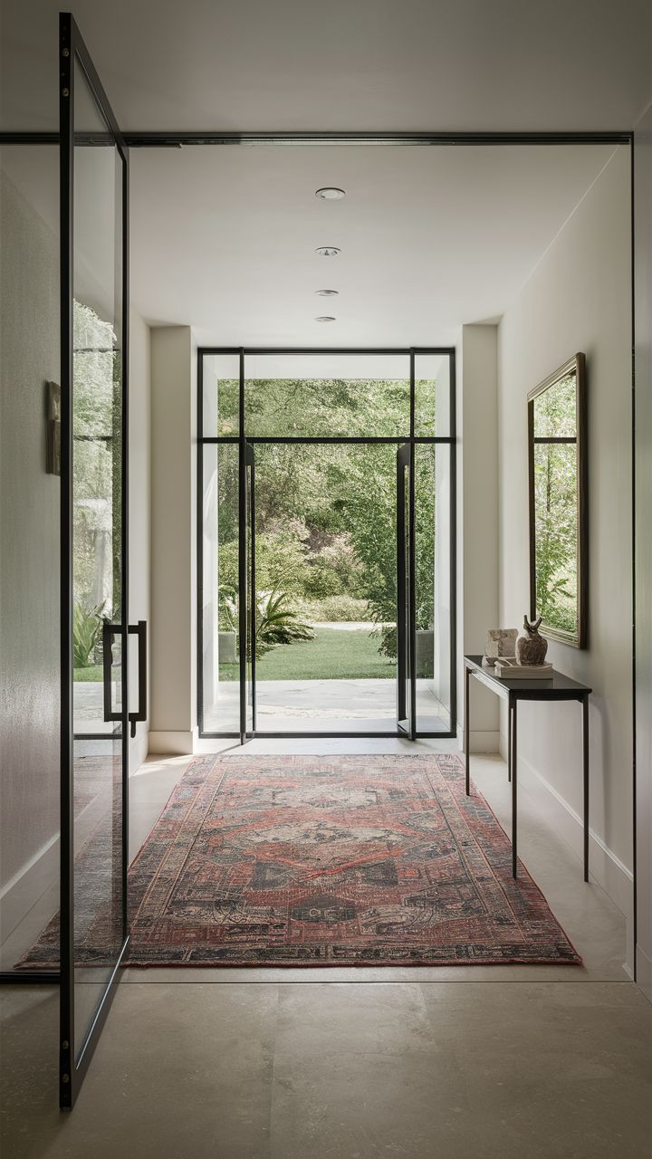 الأبواب الأمامية الزجاجية بالكامل من أبرز الأنماط التي يندم أصحابها على اختيارها