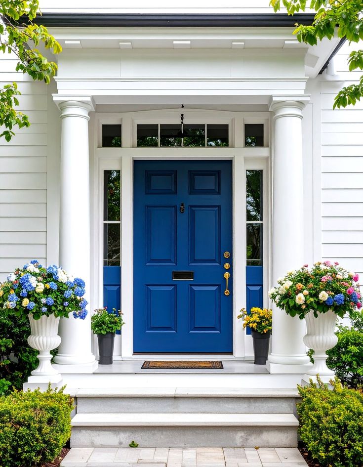 الأبواب الأمامية ذات الألوان الجريئة من الأنماط التي تفقد رونقها سريعا