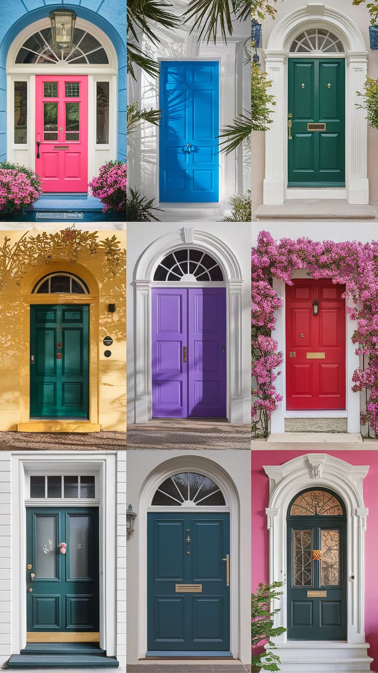 الأبواب الأمامية عنصرًا أساسيًا في التصميم الخارجي للمنزل (الصورة الرئيسية)