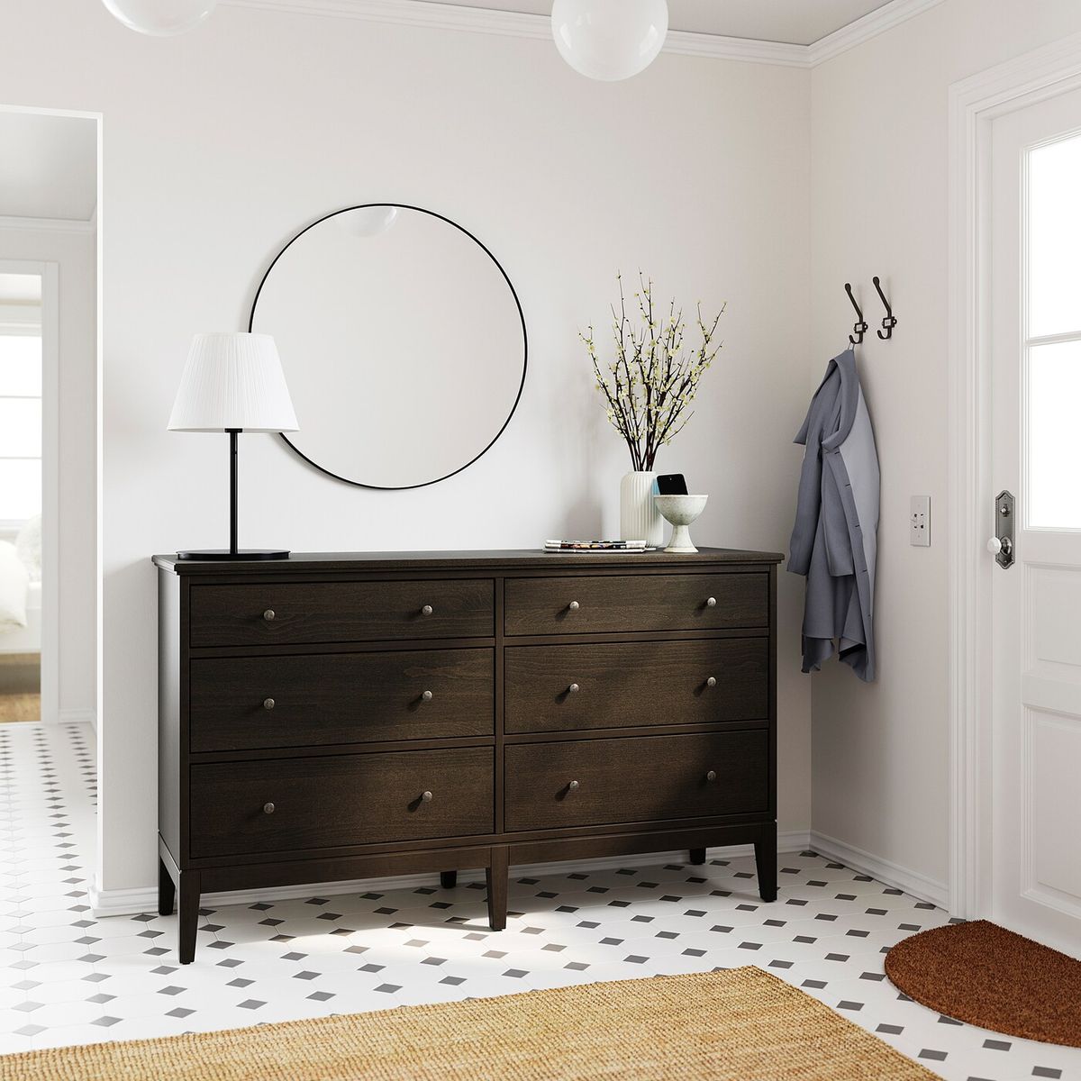 الأثاث المصبوغ بدرجة البني الإسبريسو يفتقر للعمق الذي تبحث عنه المساحات العصرية