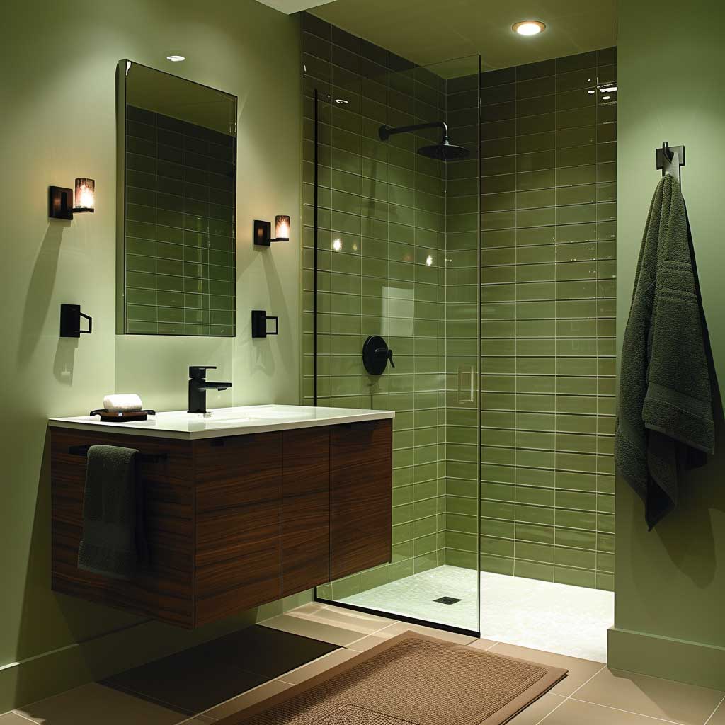 الأخضر الزيتوني في حمامات 2026