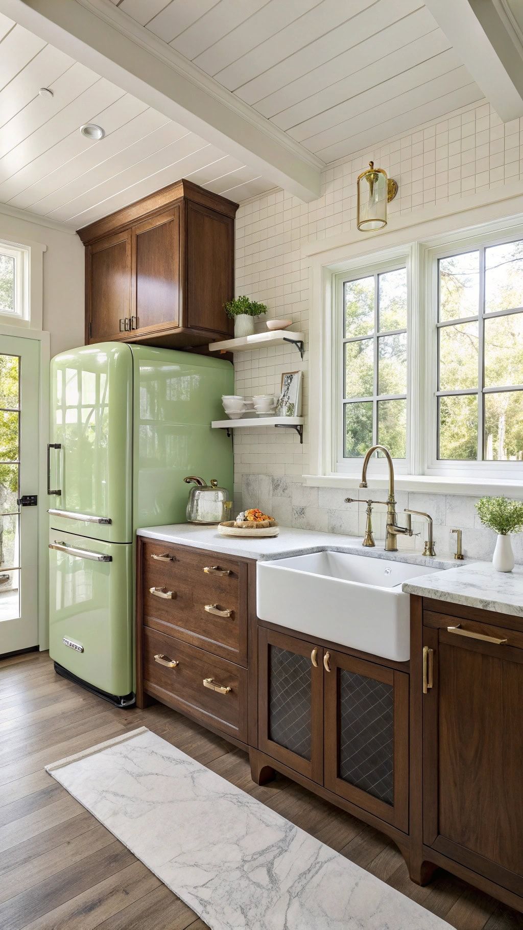 الأخضر الهادئ من الألوان الرائعة التي يمكن اختيارها للأجهزة الملونة