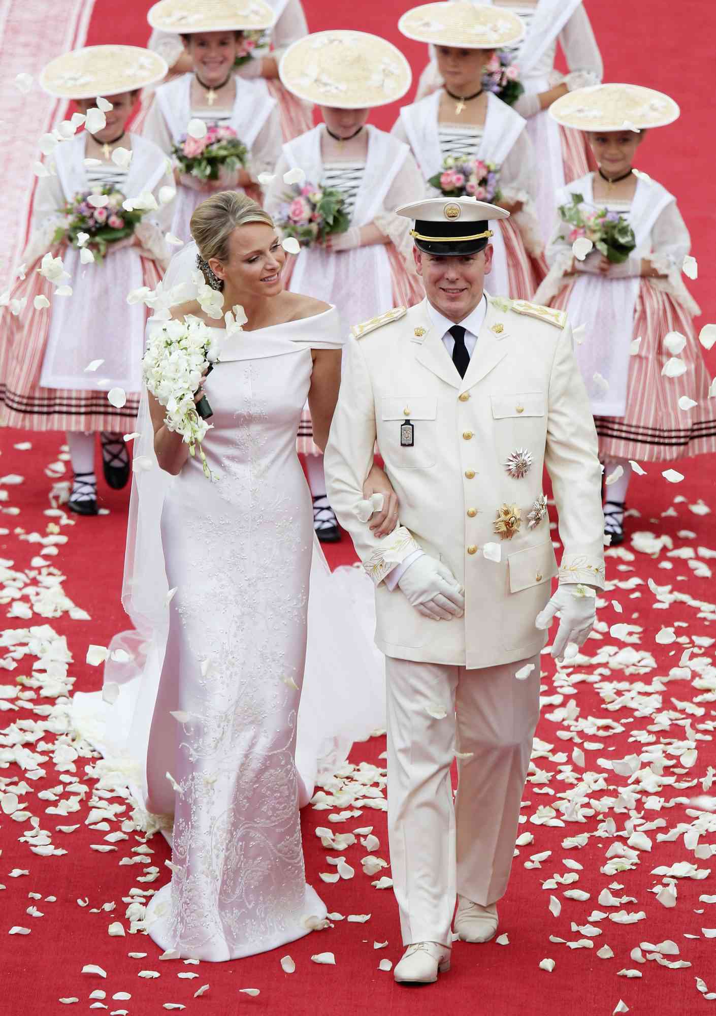 الأمير ألبرت أمير موناكو Albert II, Prince of Monaco وتشارلين ويتستوك Charlene Wittstock