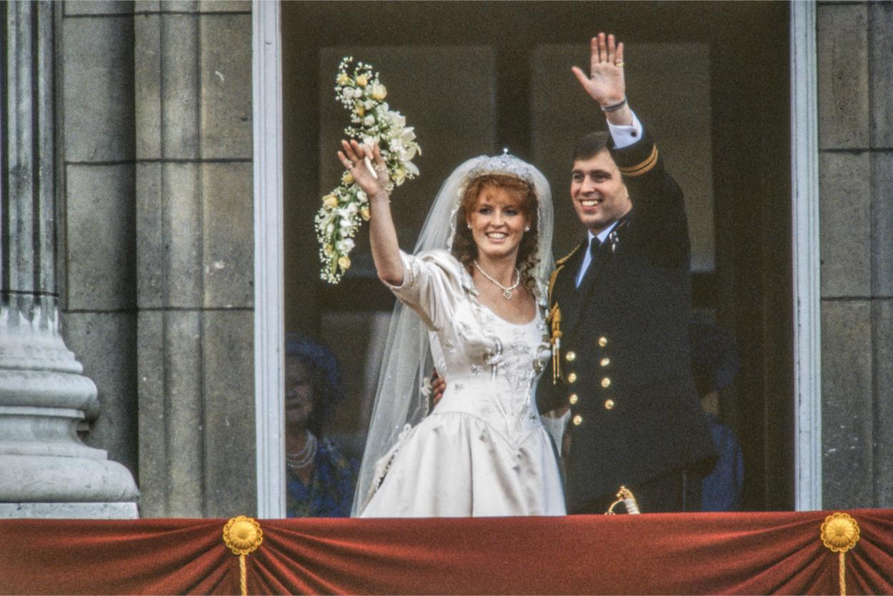 الأمير أندرو Prince Andrew وسارة فيرغسون Sarah Ferguson