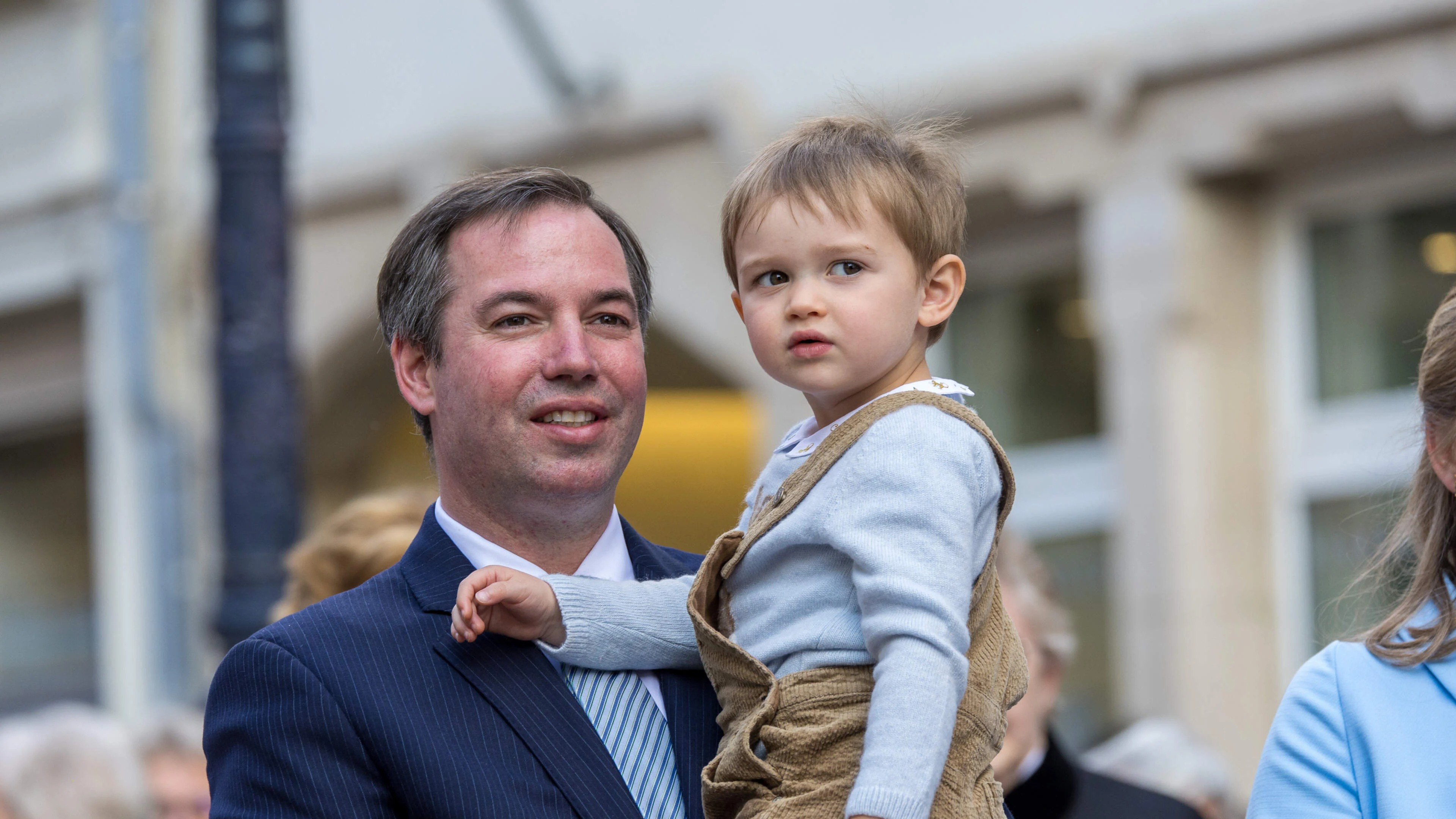 الأمير الصغير تشارلز ابن ولي العهد غيوم