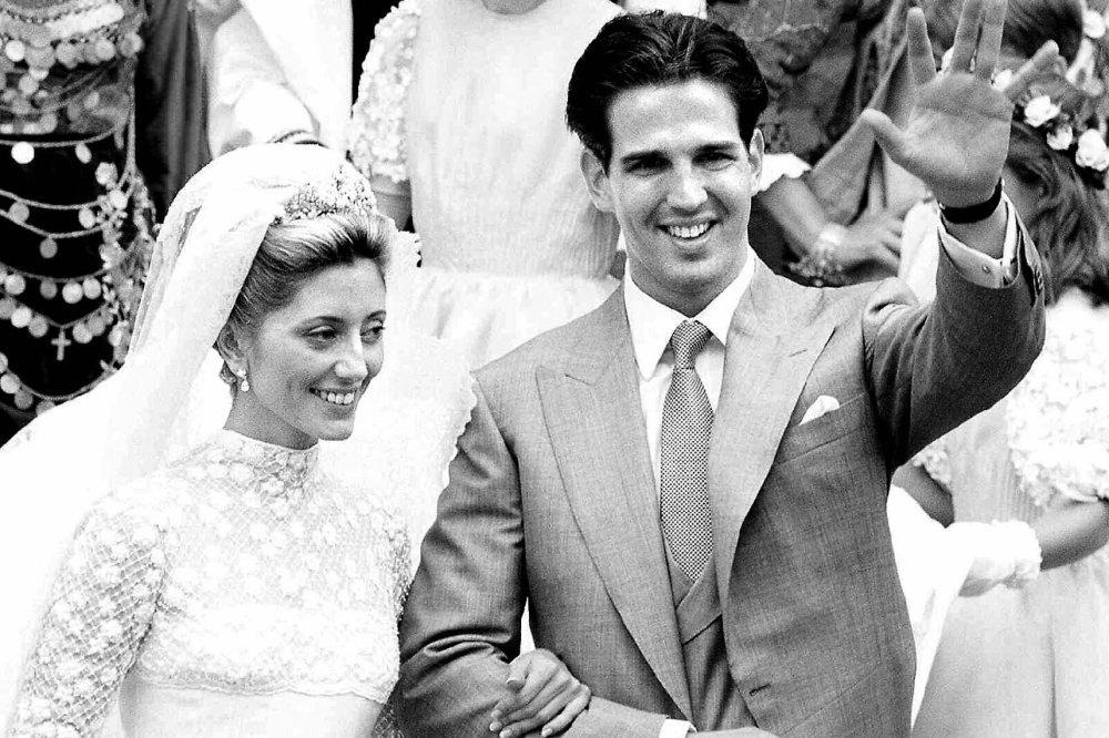 الأمير بافلوس ولي عهد اليونان Pavlos, Crown Prince of Greece وماري شانتال ميلر Marie-Chantal Miller