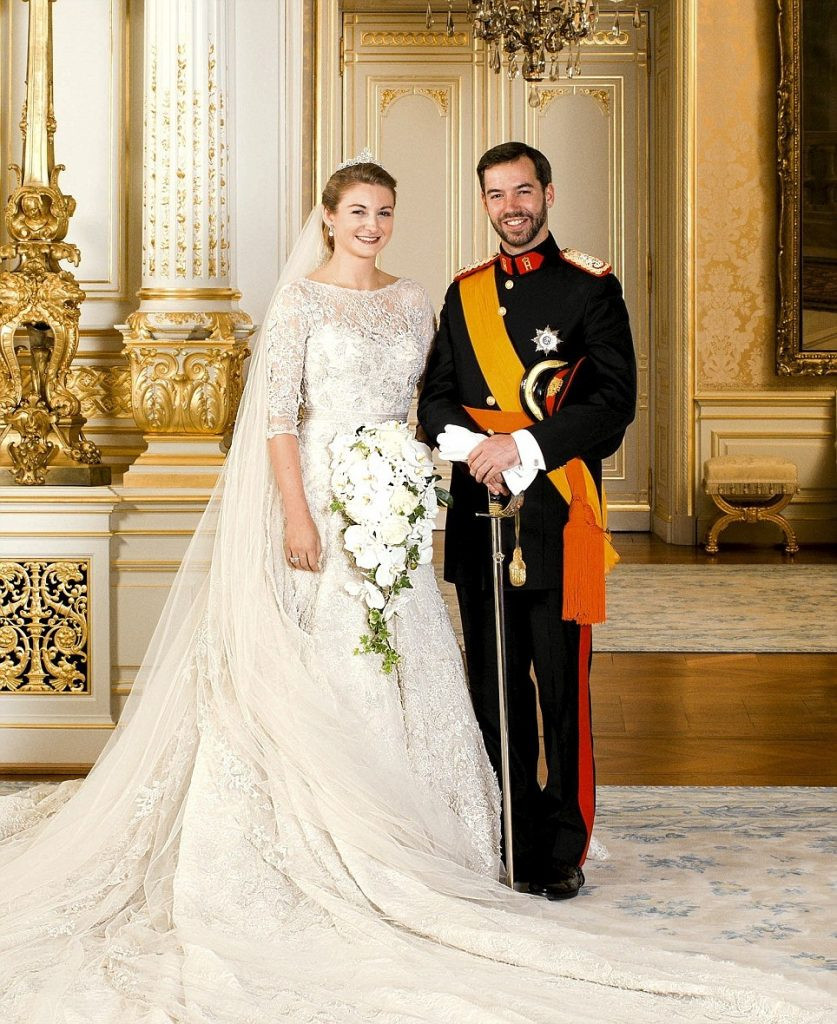 الأمير غيوم Guillaume وستيفاني دي لانوي Stéphanie de Lannoy في لوكسمبورغ