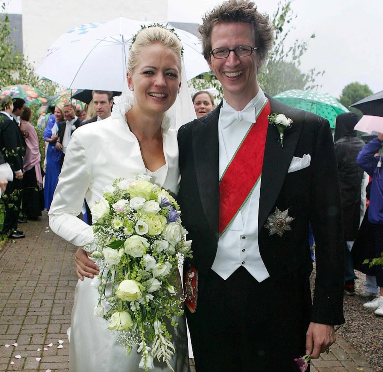 الأمير مانويل فون بايرن Prince Manuel von Bayern والأميرة آنا من ساين-فيتغنشتاين-بيرليبورغ Princess Anna of Sayn-Wittgenstein-Berleburg