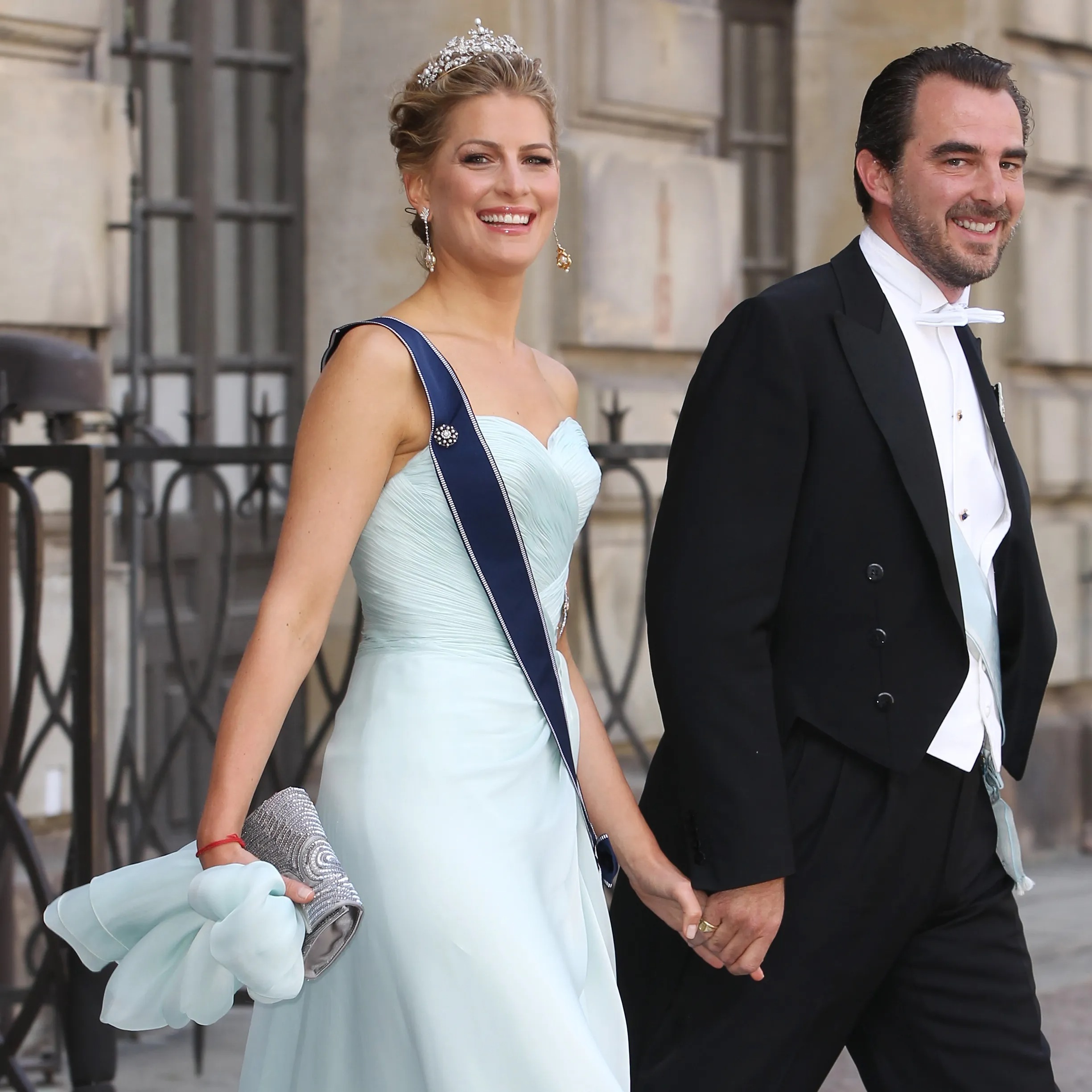 الأمير نيكولاوس، أمير اليونان والدنمارك Prince Nikolaos of Greece and Denmark والأميرة تاتيانا Princess Tatiana of Greece and Denmark