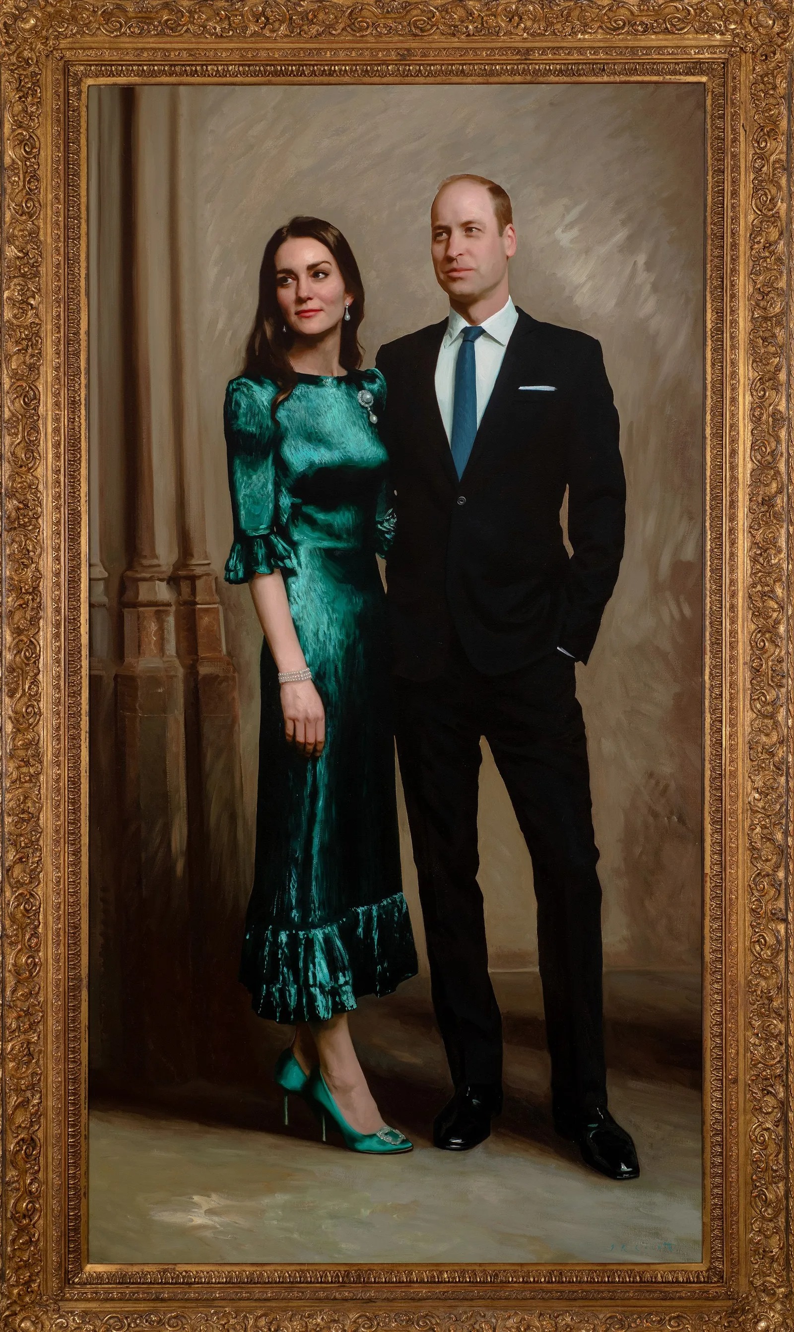 الأمير وليام أمير ويلز William, Prince of Wales وكاثرين أميرة ويلز Catherine, Princess of Wales-5 أشهر