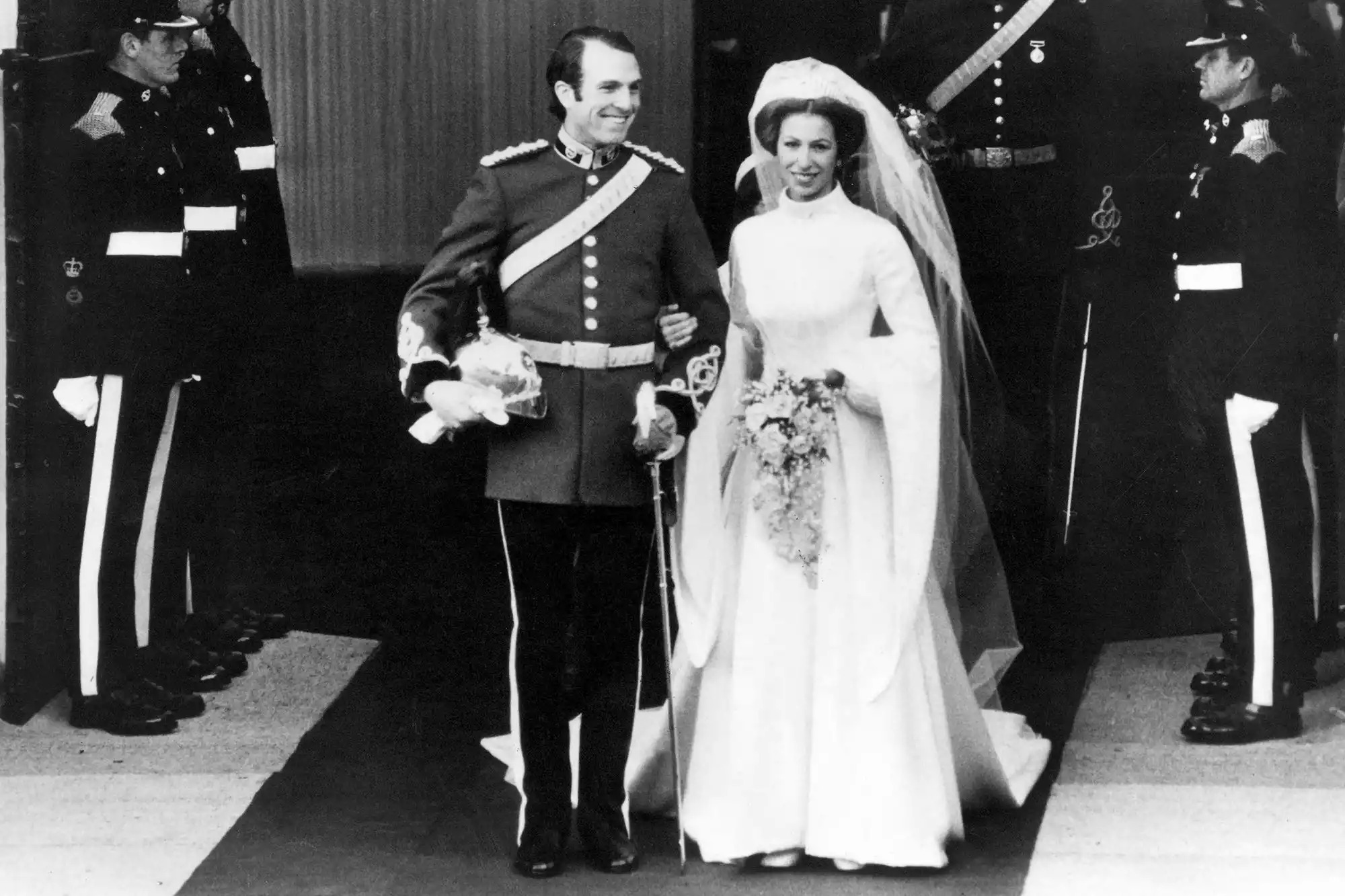 الأميرة آن Princess Anne وكابتن مارك فيليبس Captain Mark Phillips