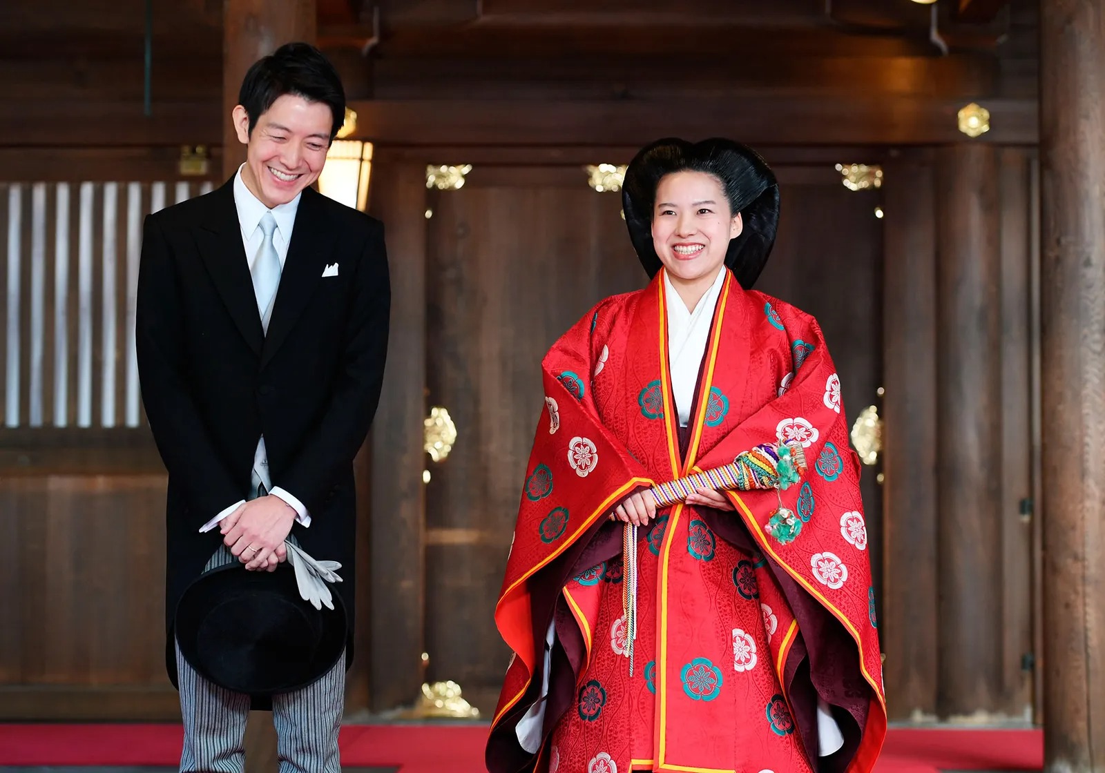 الأميرة أياكو Princess Ayako وكي موريا Kei Moriya في طوكيو