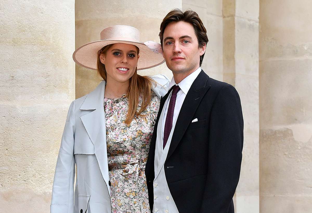 الأميرة بياتريس Princess Beatrice وإدواردو مابيلي موزي Edoardo Mapelli Mozzi-5 سنوات