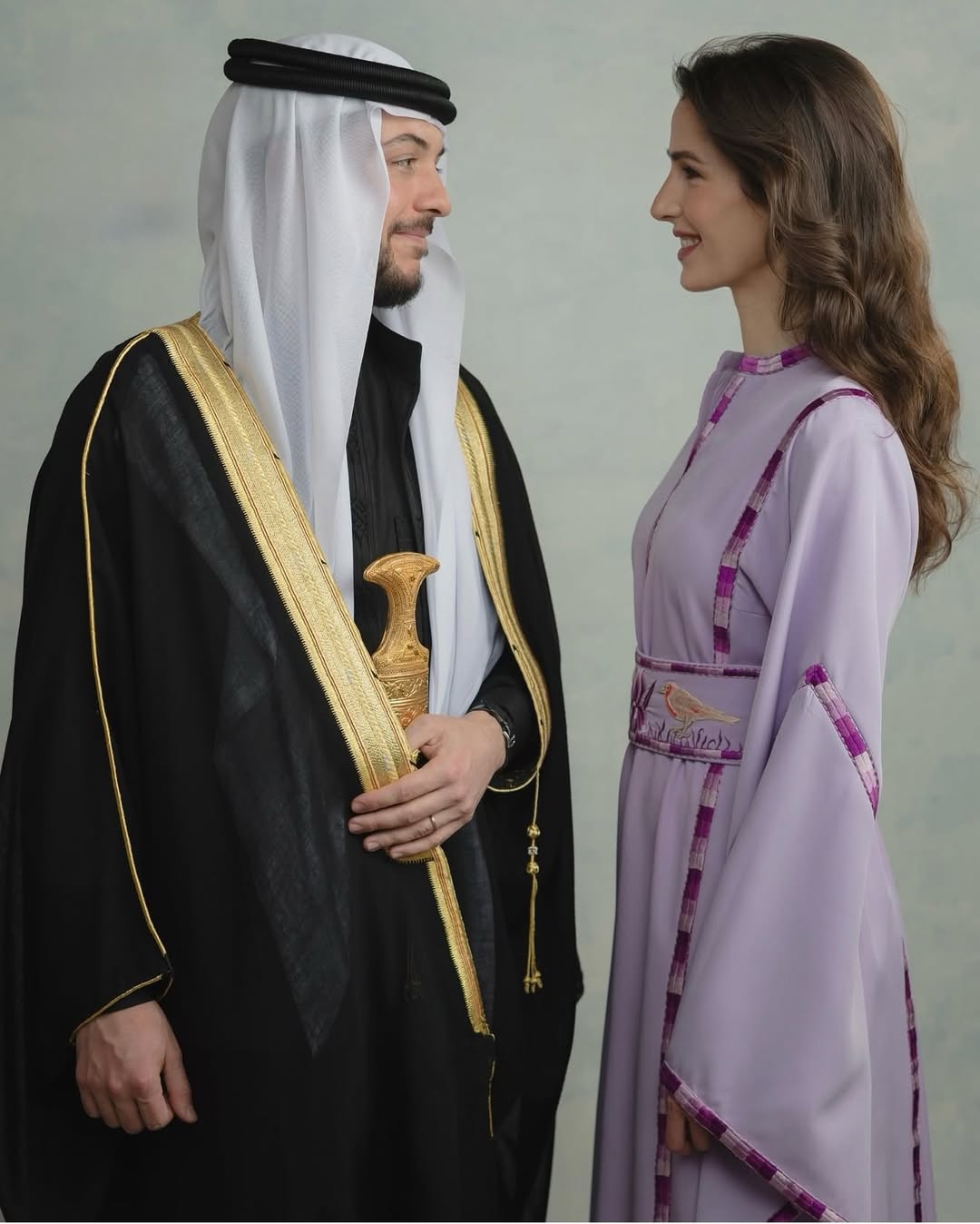 الأميرة رجوة الحسين ‏بإطلالة حملت توقيع العلامة الأردنية ‏Funtazza Designs