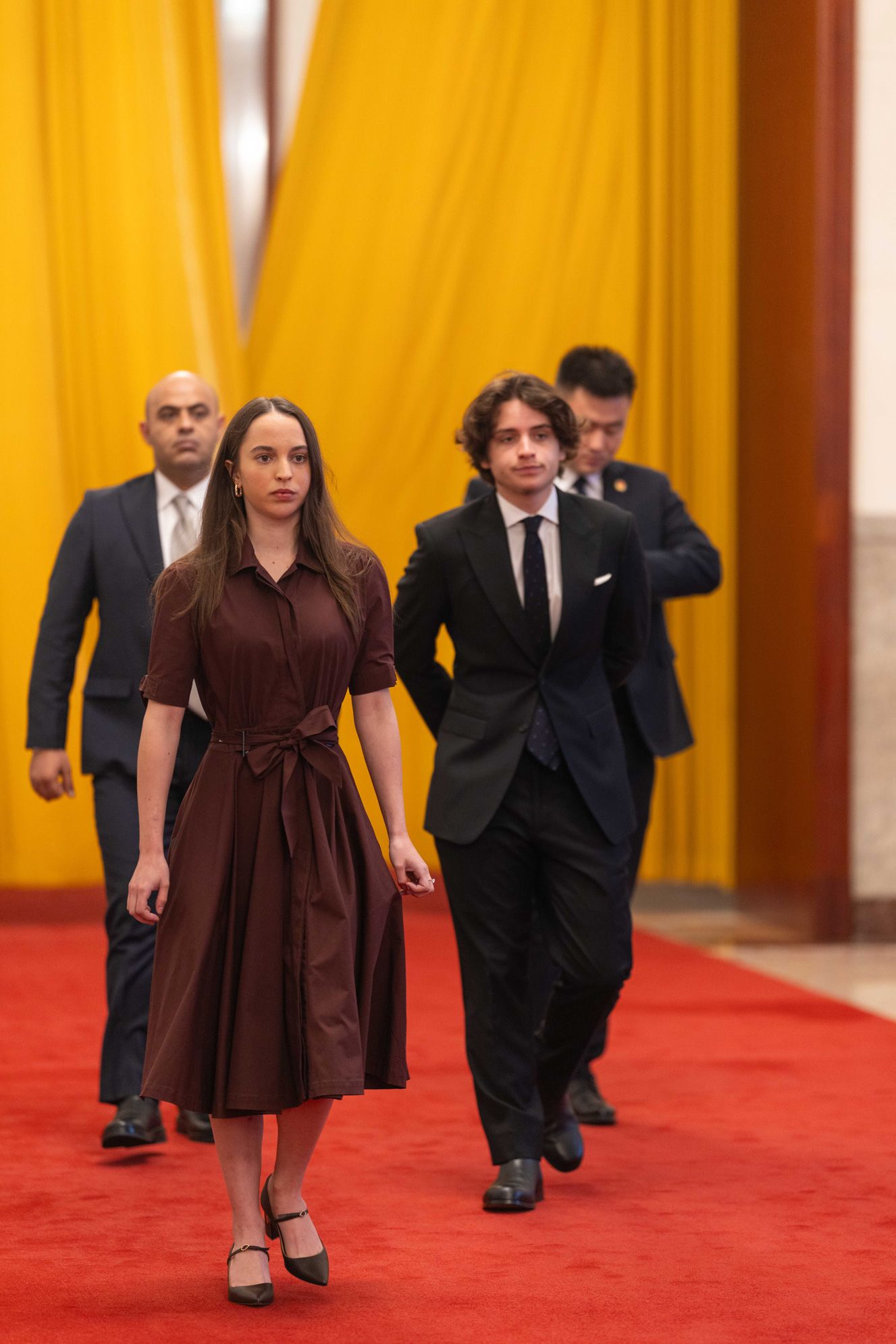 الأميرة سلمى خلال زيارتها مؤخرا الى الصين