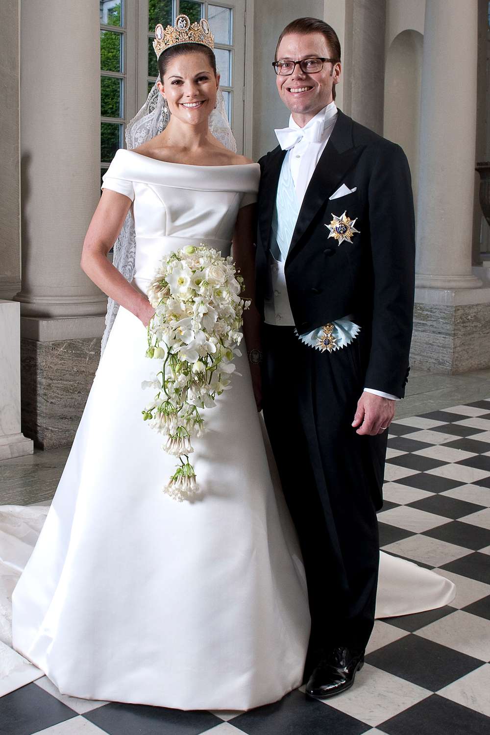 الأميرة فيكتوريا ولية عهد السويد Crown Princess Victoria والأمير دانيال Prince Daniel, Duke of Västergötland