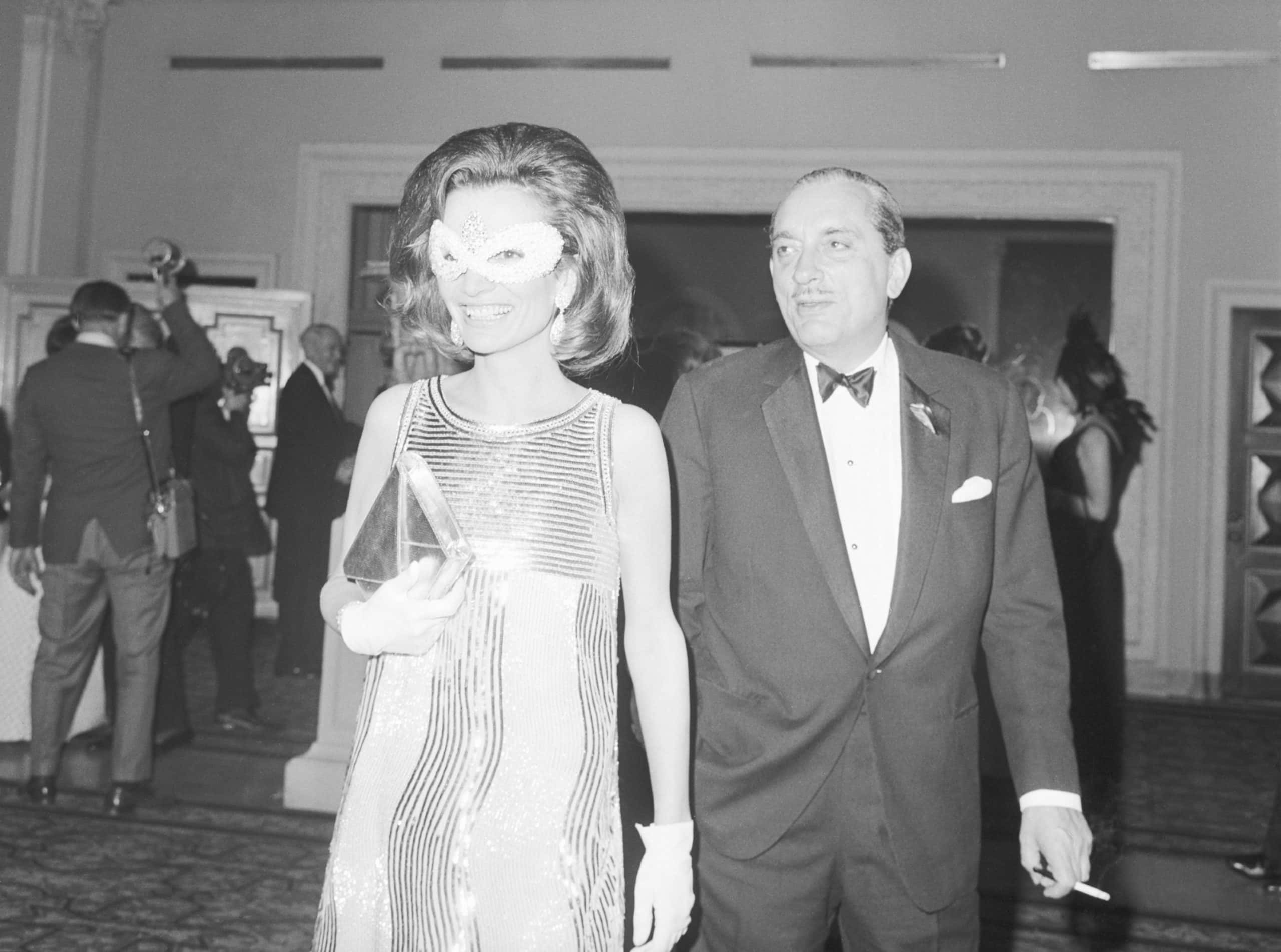 الأميرة لي رادزيويل Princess Lee Radziwill والأمير رادزيفيل ستنيسو ألبرشت Prince Stanislaw Albrecht Radziwill