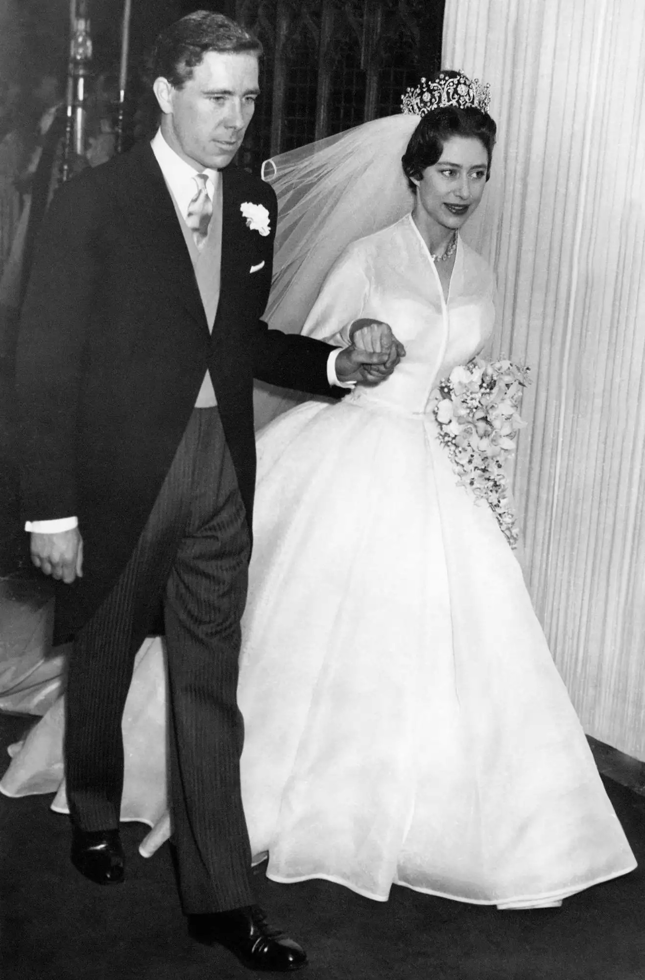 الأميرة مارغريت Princess Margaret وأنتوني تشارلز روبرت أرمسترونغ جونز Antony Charles Robert Armstrong-Jones