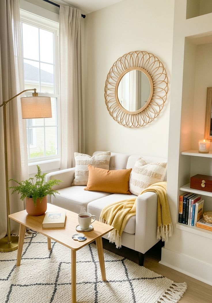 الاعتماد على أثاث صغير يجعل المساحة تبدو أصغر مما هي عليه