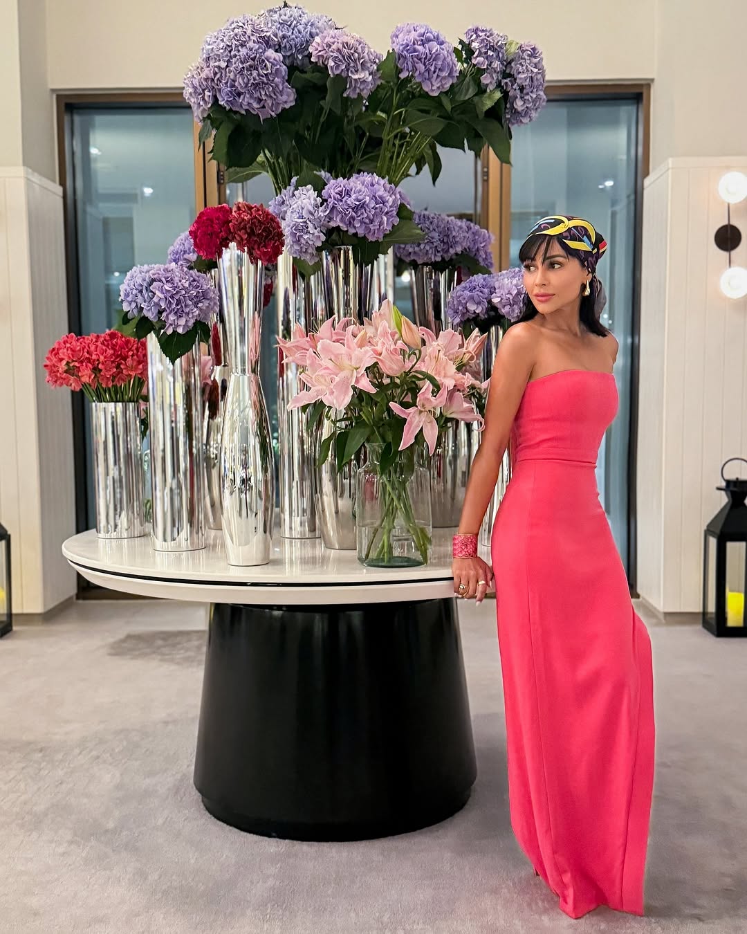 الاعلامية الاماراتية مهيرة عبد العزيز صورة من انستغرامها