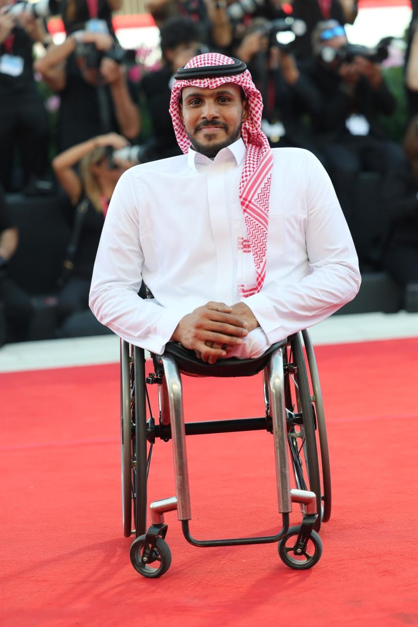 البطل البارالمبي عبدالرحمن القرشي في مهرجان فينيسيا - الصورة الرئيسية