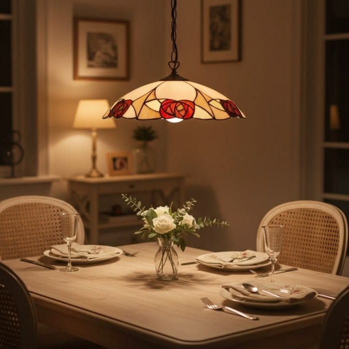 التباين بين القديم والجديد يمنح الغرفة إحساسًا بالتدرج والثراء البصري