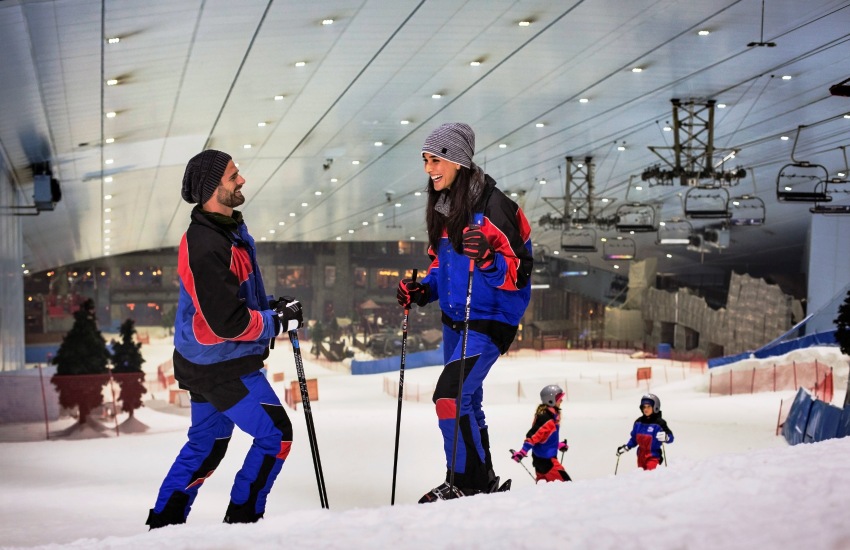 التزلج على الجليد في سكي دبي Ski Dubai