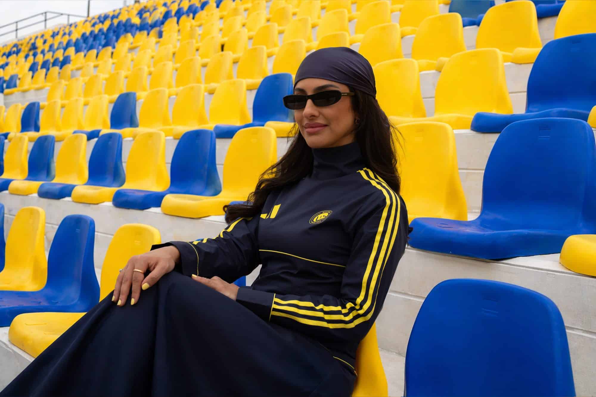 التعاون بين نورا آل الشيخ والنصر وadidas