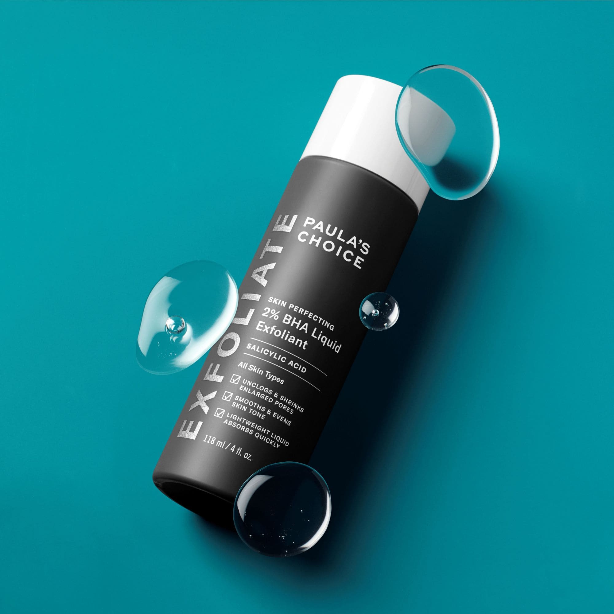 التقشير مع  Skin Perfecting 2% BHA Liquid Exfoliant من علامة Paula’s Choice