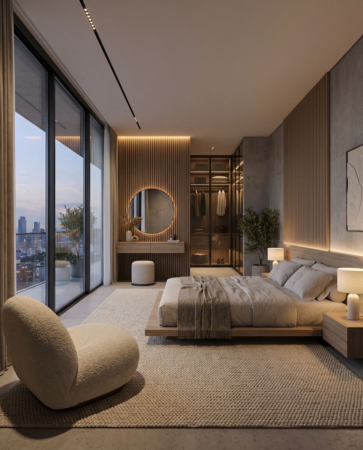 التناسق البصري المدروس هو لمسة الخبراء لمنزل متوازن