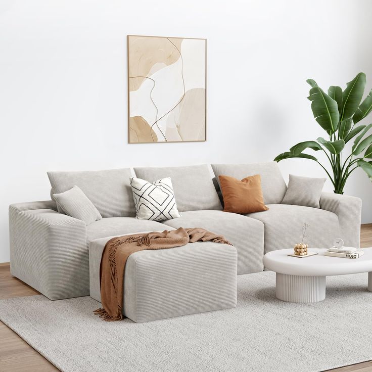الجاذبية البصرية من مميزات الـBoneless Couch