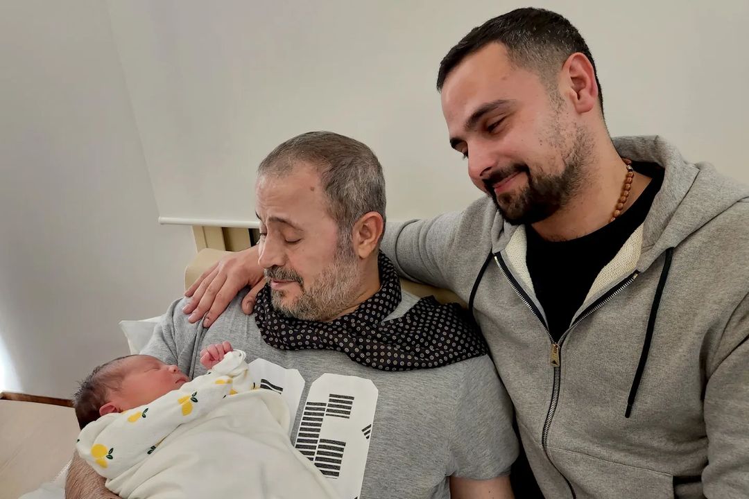 الحفيد الثالث ينضم إلى عائلة جورج وسوف