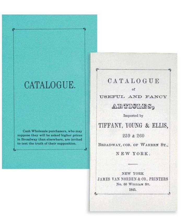 الخاص بمجموعة تيفاني من المجوهرات المصنوعة يدوياً للعام 1845 Blue Book