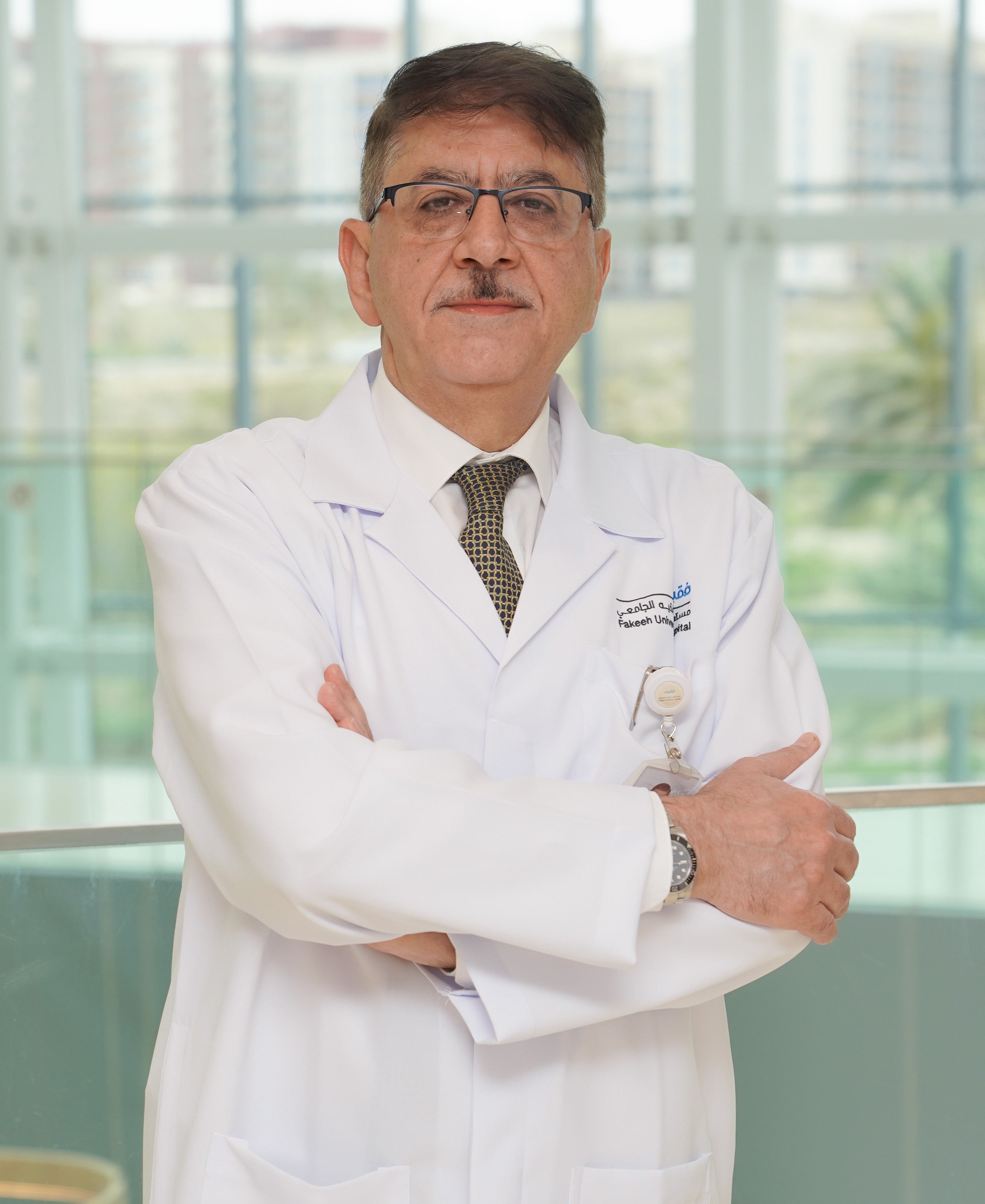 الدكتور خلدون طه استشاري أمراض القلب في مستشفى فقيه الجامعي