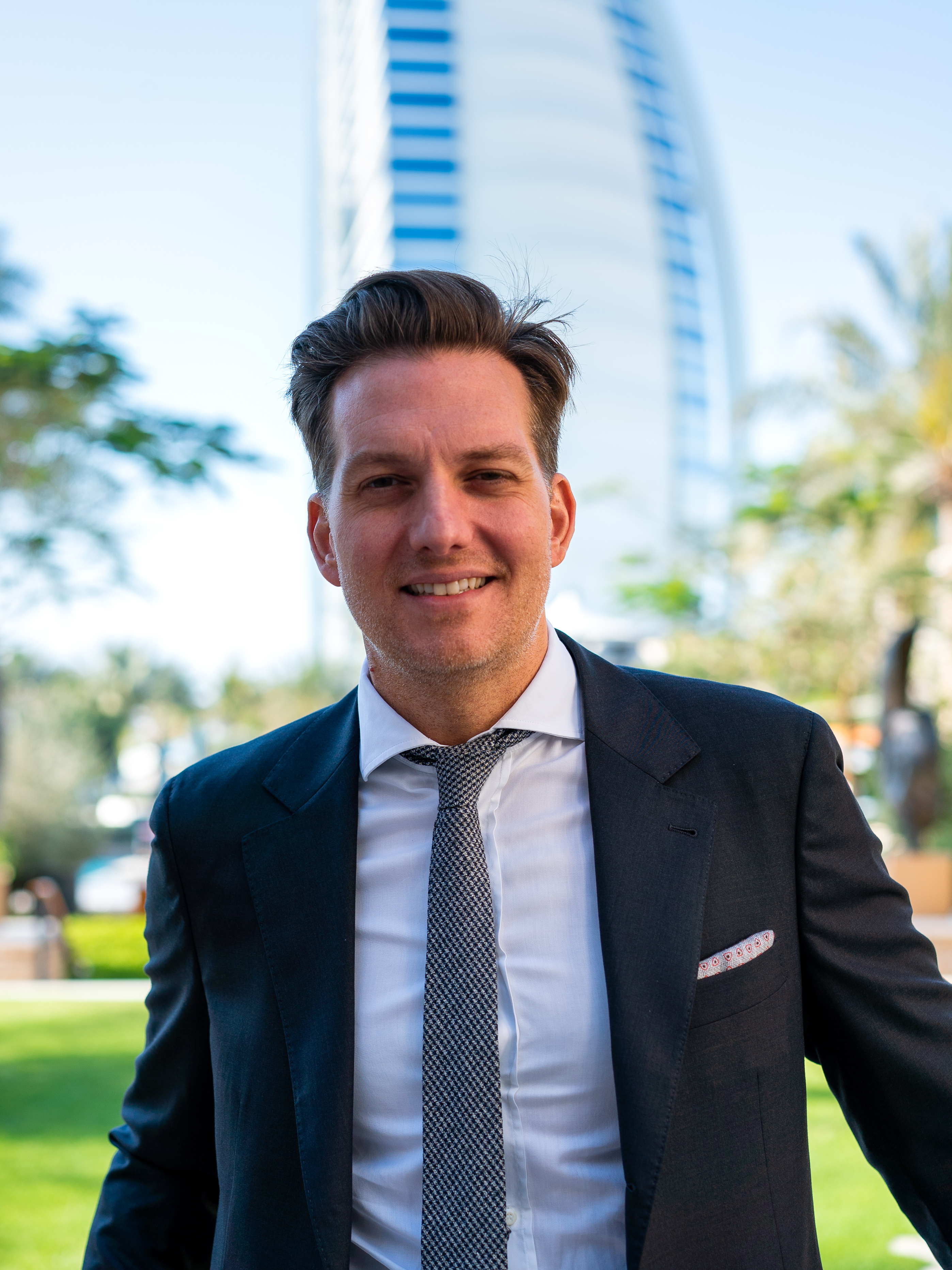 الدكتور مايكل أبا مؤسس أبا إستيتيك في دبي