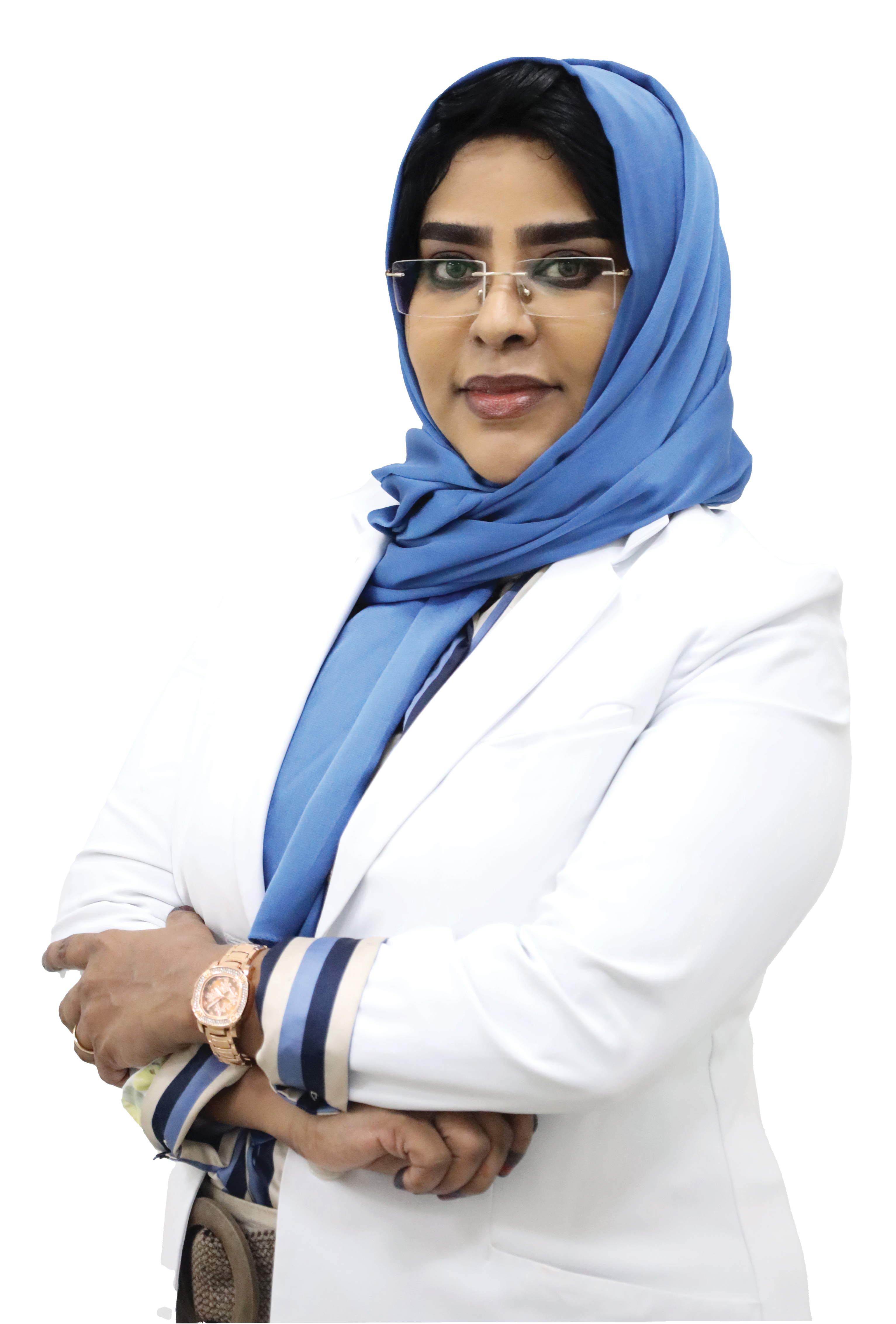 الدكتورة أميمة علي أخصائية الغدد الصماء والسكري في المستشفى السعودي الألماني الشارقة عجمان