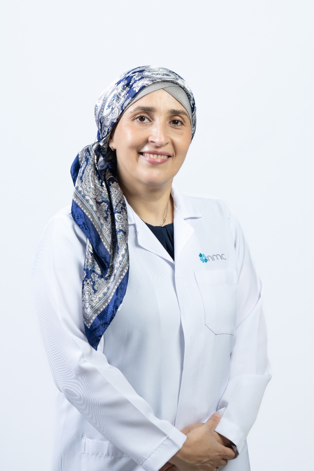 الدكتورة راضية ريجيس يونس استشارية أمراض النساء والتوليد في مستشفى NMC Royal دبي