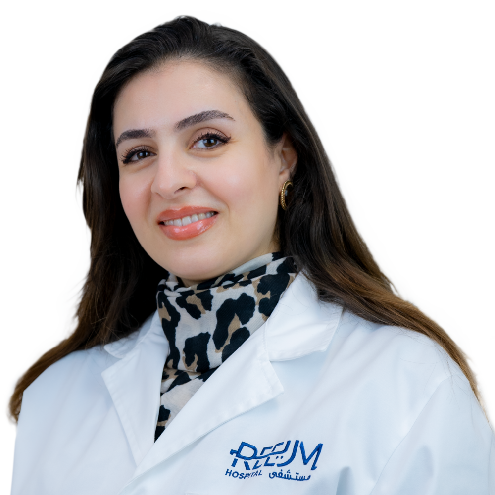 الدكتورة رنا الزعبي استشارية الأمراض الصدرية في مستشفى الريم أبوظبي