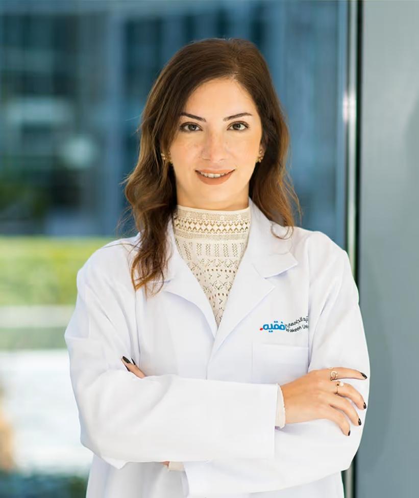 الدكتورة سلوى عازار أخصائية أمراض السكري والغدد الصماء في مستشفى فقيه الجامعي