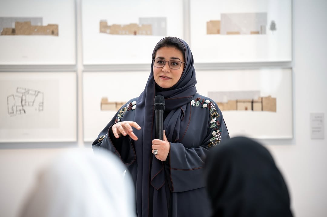 الدكتورة سمية السليمان الصورة من حساب هيئة فنون العمارة والتصميم