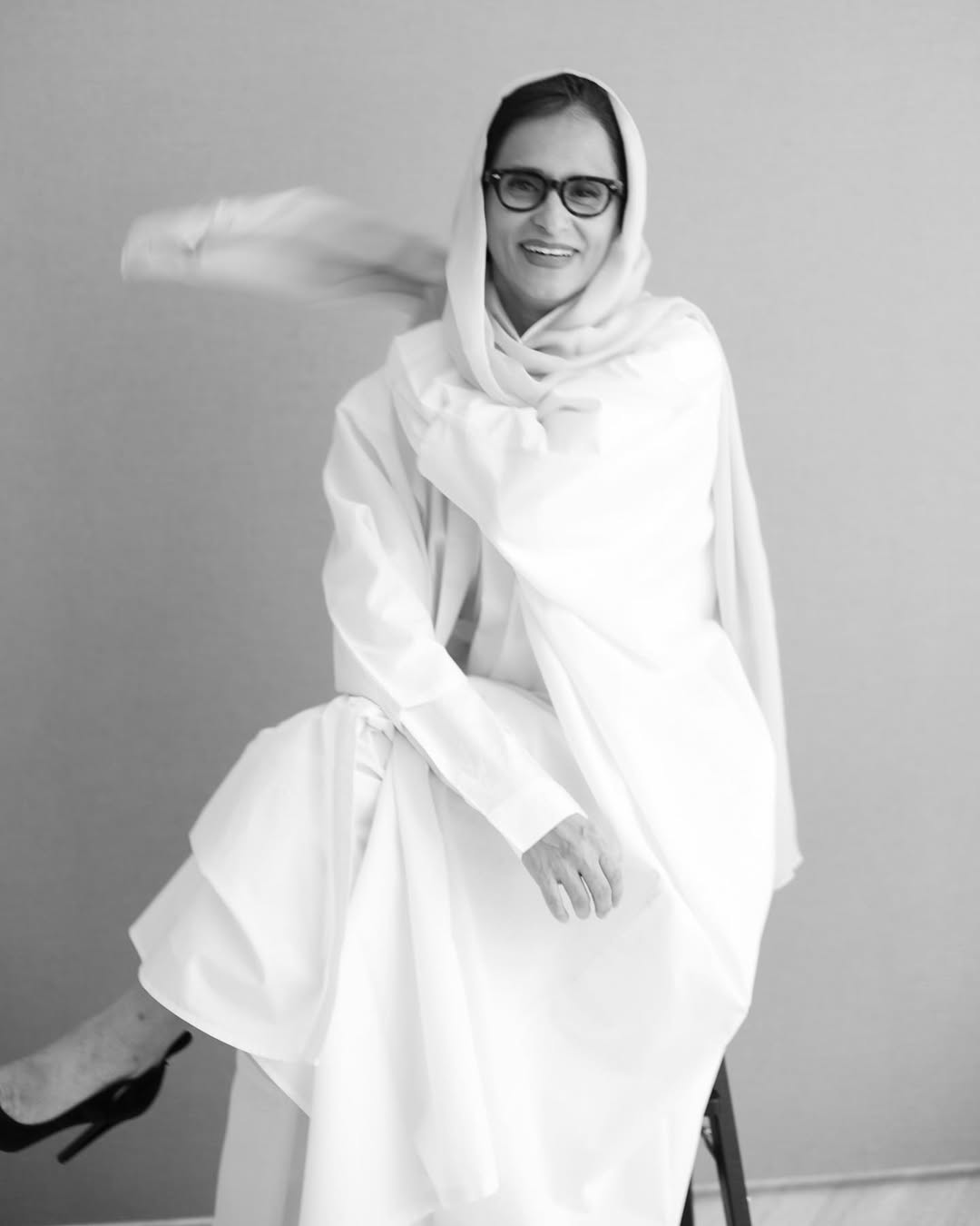 الدكتورة عفت فدعق الصورة من حساب zoo studio