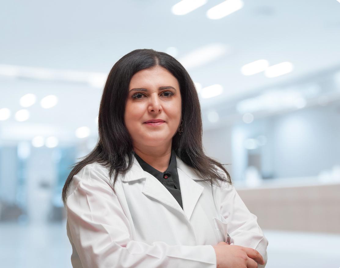 الدكتورة عفراء سلمان أخصائية طب العيون في المستشفى الدولي الحديث