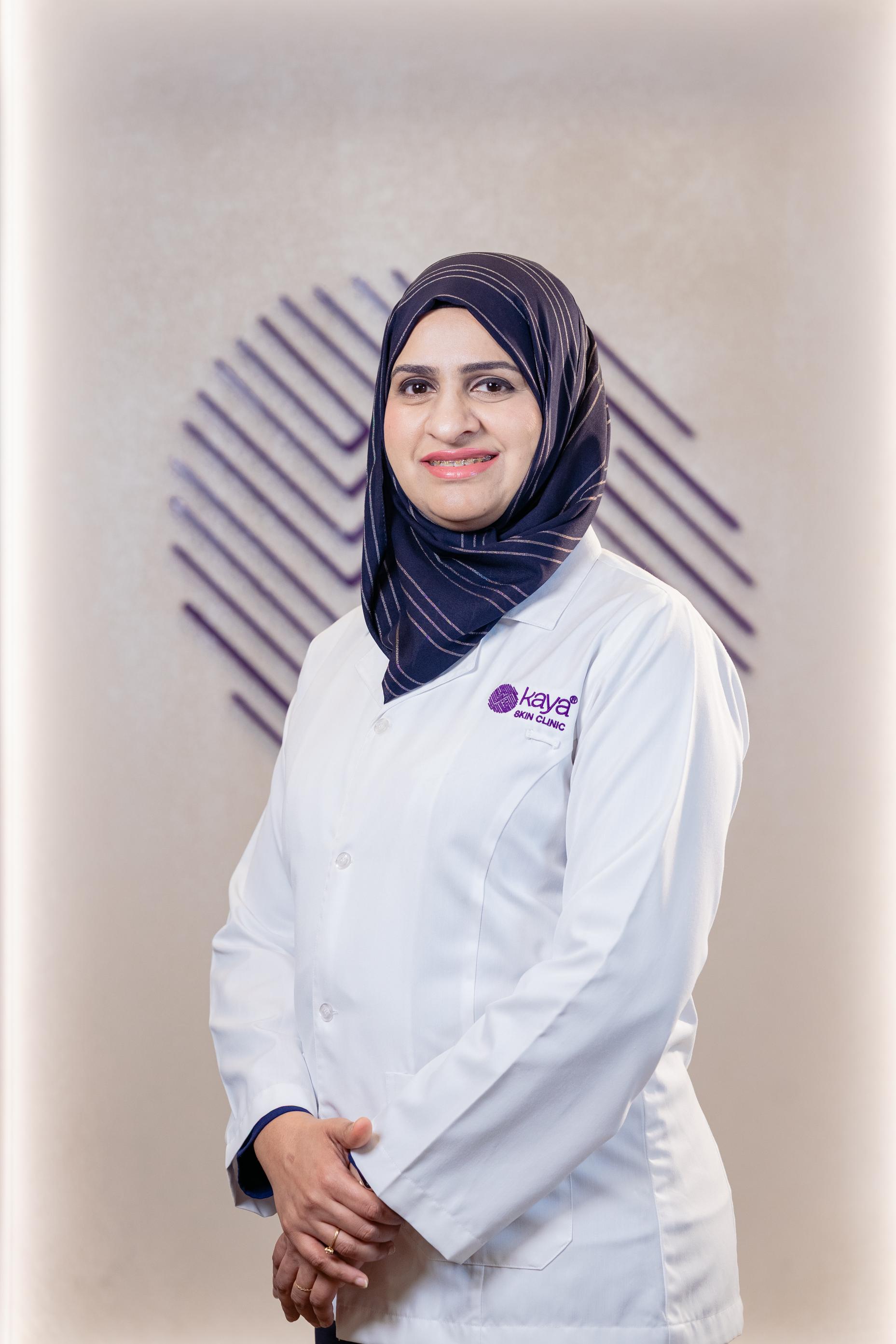 الدكتورة نرجسين رشيد رئيسة قسم الصحة والتغذية في شركة كايا للصحة وطول العمر