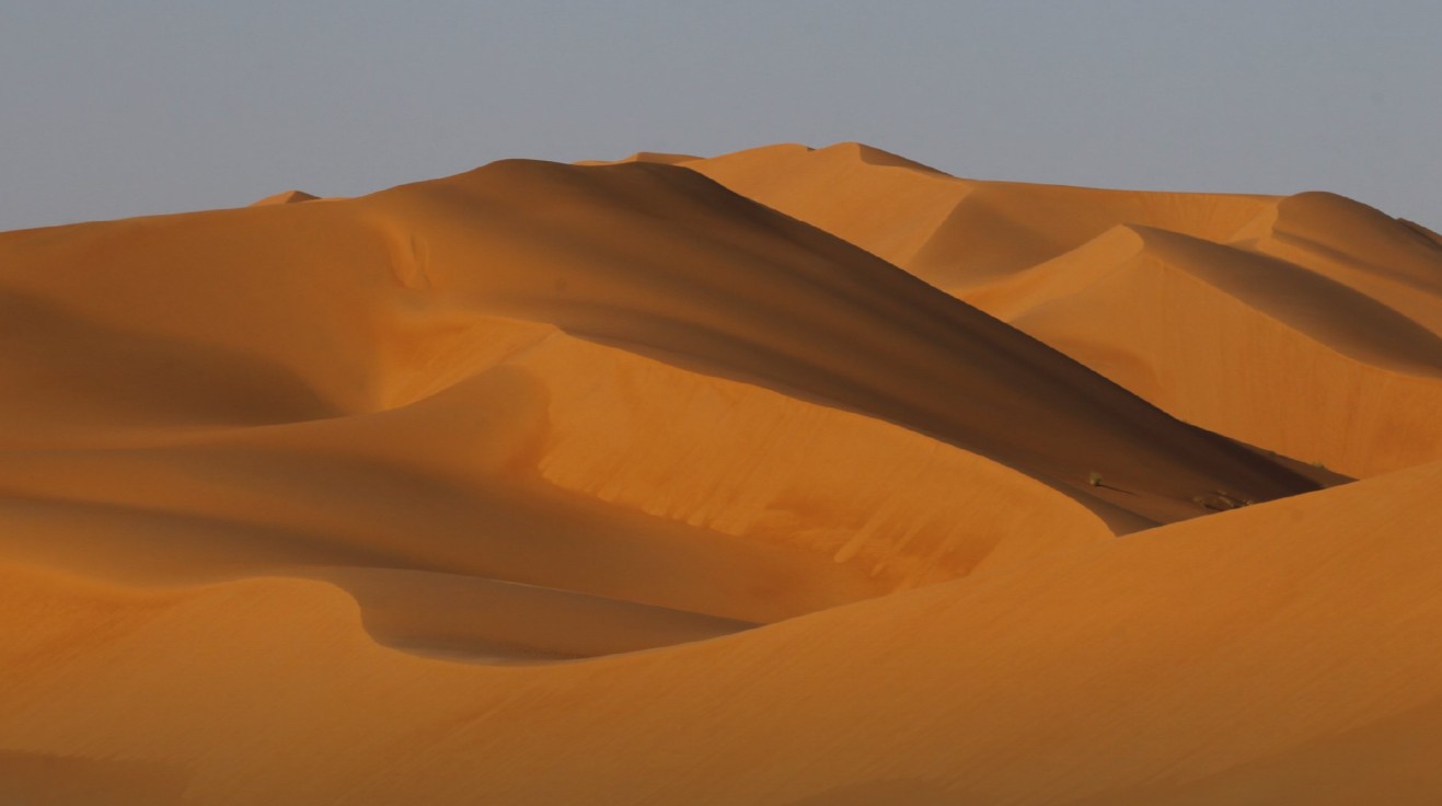 الرمال الذهبية تزيد من روعة التجربة في محمية عروق بني معارض 